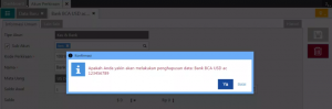 konfirmasi penghapusan akun accurate online