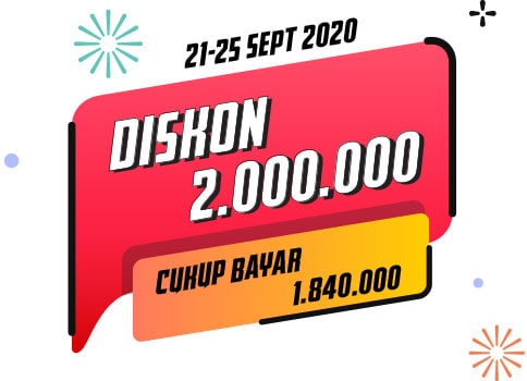 diskon 2 juta