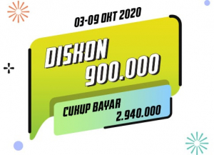 diskon 900